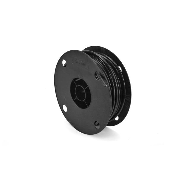 GAINE CYCLO FIL PLAT Ø5 NOIR (ROULEAU DE 25m)