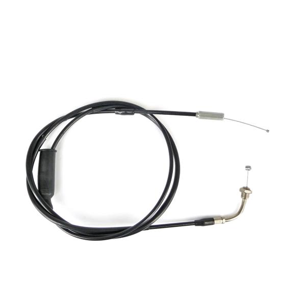 TRANSMISSION GAZ / ACCELERATEUR COMPLETE SCOOTER ADAPT. MBK OVETTO / YAMAHA NEOS 1997> (CABLE + GAINE)