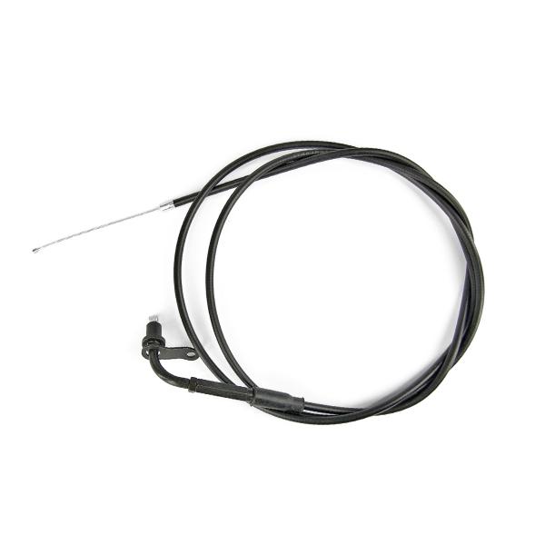 TRANSMISSION GAZ / ACCELERATEUR SCOOTER ADAPT. MBK 50 BOOSTER / YAMAHA 50 BWS 1990> COMPETITION / STUNT 2006-2017  (CABLE + GAINE)