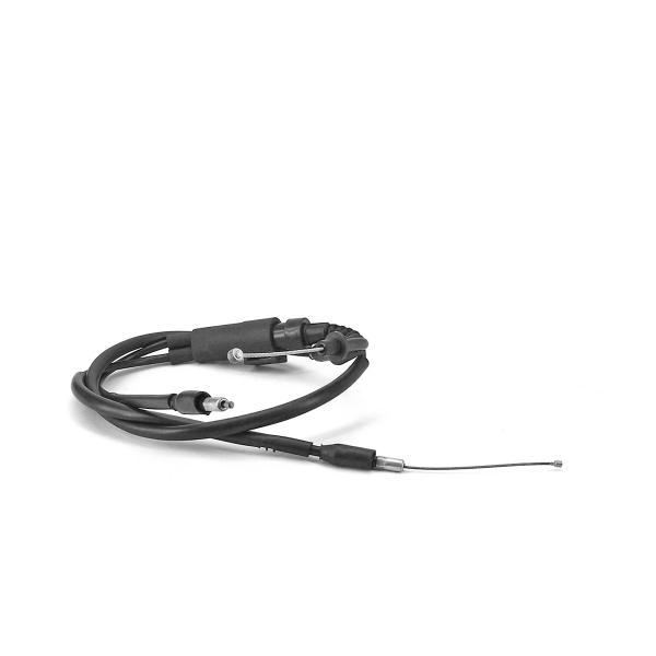 TRANSMISSION GAZ / ACCELERATEUR MOTO ADAPT. YAMAHA XPOWER / TZR50 1996-2002 (CABLE + GAINE)(OEM 4YV-F626-0000)