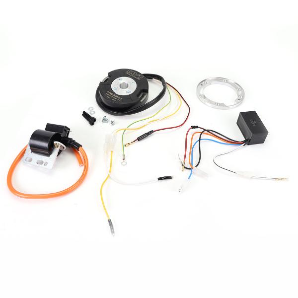 ALLUMAGE ELECTRONIQUE MVT PREMIUM ROTOR INTERNE ANALOGIQUE VARIABLE AVEC LUMIERE ET LIMITEUR ADAPT. AM6 (PREM 33)