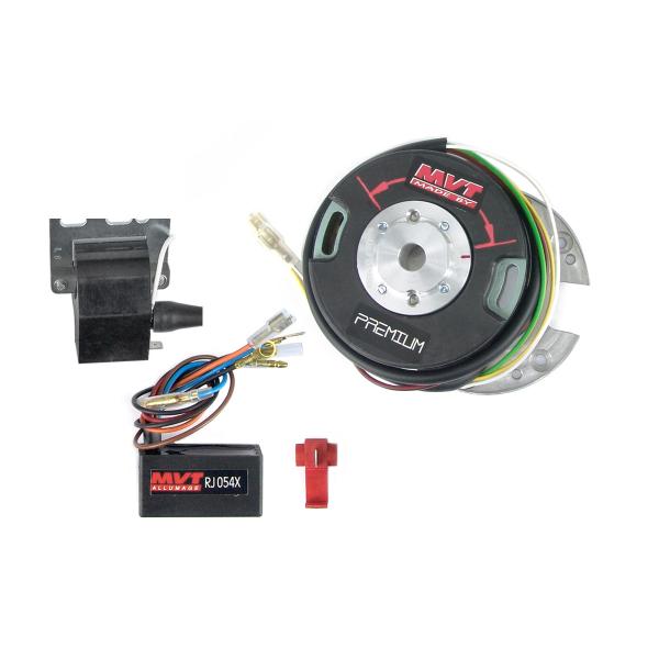 ALLUMAGE ELECTRONIQUE MVT PREMIUM ROTOR INTERNE AVEC LUMIERE ADAPT. AM6 MINARELLI (MECABOITE) SANS BATTERIE (PREM12)