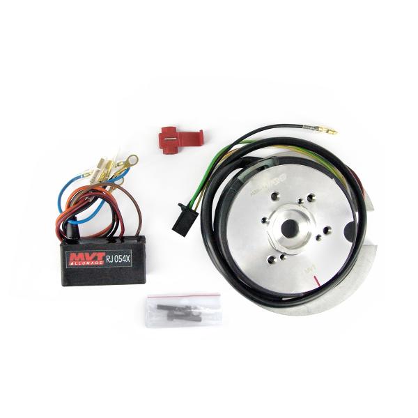 ALLUMAGE ELECTRONIQUE MBK BOOSTER NITRO A PARTIR DE 2003 MVT PREMIUM ROTOR INTERNE AVEC LUMIERE (PREM 19)