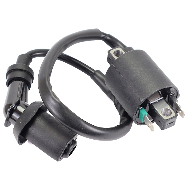 BOBINE HAUTE TENSION MAXISCOOTER ADAPT. SYM 50CC  FIDDLE 3 / SYMPHONY 50CC  2009-2020 / PEUGEOT KISBEE 2T / SPEEDFIGHT 4T   (OEM : 3051A-XFA-000)