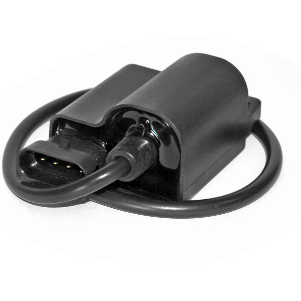 BOBINE HAUTE TENSION / CDI / ECU SCOOTER ADAPT. PIAGGIO ZIP 4T / LIBERTY 4T / LX 4T / FLY 4T / APRILIA SCARABEO 4T / DERBI ATLANTIS 4T (OEM : 639978 - 638877)