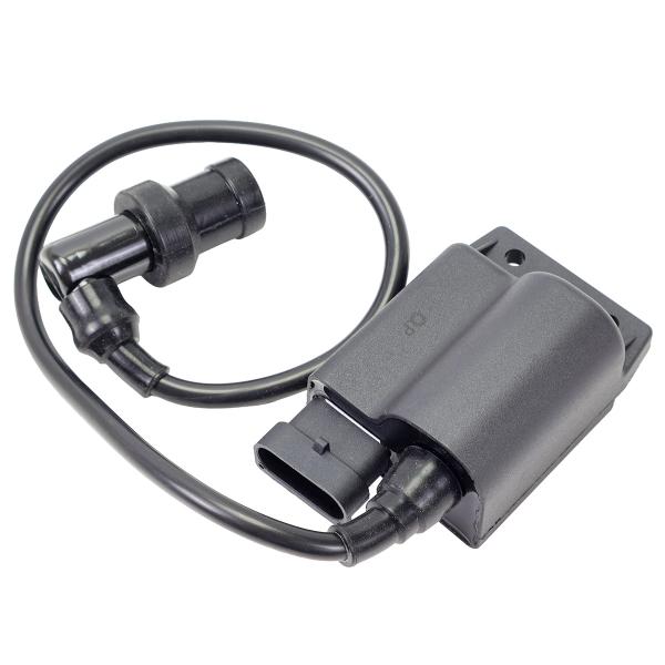 BOBINE HAUTE TENSION / CDI / ECU SCOOTER ADAPT. PIAGGIO ZIP 4T / LIBERTY 4T / LX 4T / FLY 4T / APRILIA SCARABEO 4T / DERBI ATLANTIS 4T (OEM : 639978 - 638877) EXPORT*