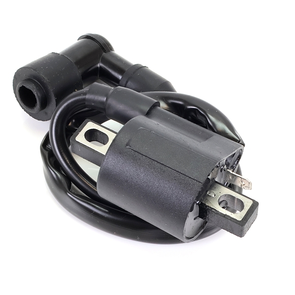 BOBINE HAUTE TENSION SCOOTER ADAPT. YAMAHA 125 MAJESTY 1998-2009. CYGNUS 1996-2003 / MBK 125 SKYLINER 1998-2009. FLAME 1996-2003 (OEM : 3RW-H23100-0000)
