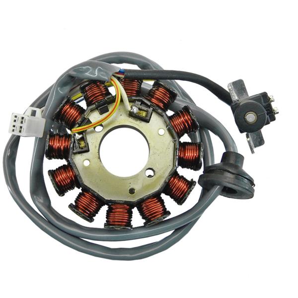 STATOR ALLUMAGE SCOOTER ADAPT. MBK 50 BOOSTER 2004> / NITRO 2004> / OVETTO 2T 2002> / STUNT 2004> / YAMAHA 50 BWS 2004> / AEROX 2004> /  NEOS 2T 2002> / SLIDER 2004> (12 POLES)