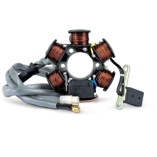 STATOR ALLUMAGE SCOOTER ADAPT. PIAGGIO 50 TYPHOON / NRG / NTT / SFERA / LIBERTY / ZIP RS /  VESPA ET2 1998-2005 / GILERA 50 STALKER. RUNNER 1998-2005 (OEM : 830294)