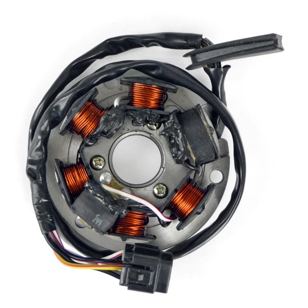 STATOR ALLUMAGE COMPLET SCOOTER ADAPT. MBK NITRO 1999-2012 - OVETTO 1999-2007  / YAMAHA AEROX 1999-2012- NEOS 1999-2007 / APRILIA SR 50  (OEM : 3KJ-85560-00 + 2JA-85550-02 )