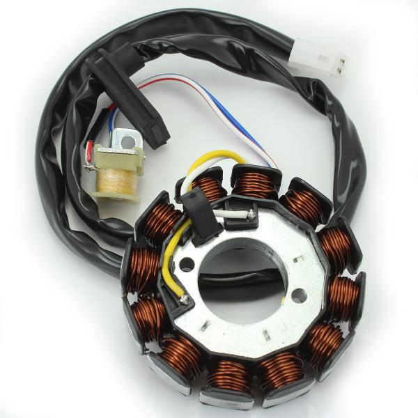 STATOR ALLUMAGE MOTO ADAPT. MINARELLI 50 AM6 (MECABOITE)  BETA 50 RR 2013-2021  (OEM : 024.10.001.00.00) 12 POLES