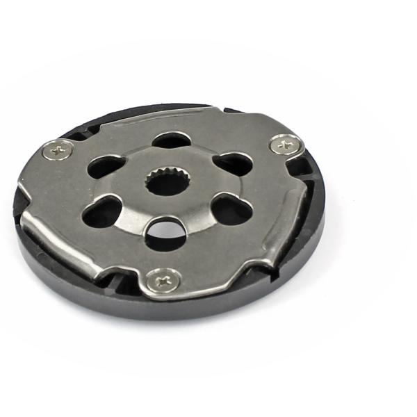 ROUE LIBRE DEMARREUR SCOOTER ADAPT. MBK 50 BOOSTER. NITRO. MACH G. OVETTO 2T. STUNT / YAMAHA 50 BWS. AEROX. JOG R. NEOS 2T. SLIDER / MALAGUTI F10. F12. F15 / APRILIA 50 SR  (OEM : 74012500)