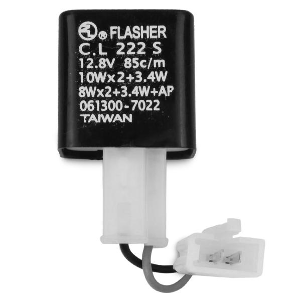 CENTRALE CLIGNOTANTE UNIVERSELLE 12V 48W 2 FICHES / BORNES POUR CLIGNOTANTS A LEDS (   YAMAHA TMAX )
