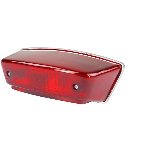 FEU ARRIERE COMPLET ADAPT. MBK 50 STUNT / YAMAHA 50 SLIDER-125 TZR 1991-1993 ROUGE (OEM  : 4GV-H4710-00)*