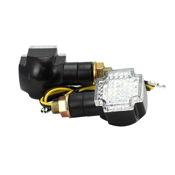 CLIGNOTANT HOMOLOGUE OPM CROSS SEQUENTIEL INDICATEUR PROGRESSIF A LEDS NOIR (LA PAIRE)