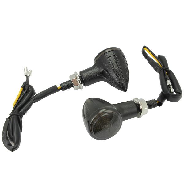 CLIGNOTANT HOMOLOGUE OPM GIBSON A LEDS NOIR SMOKED (LA PAIRE)