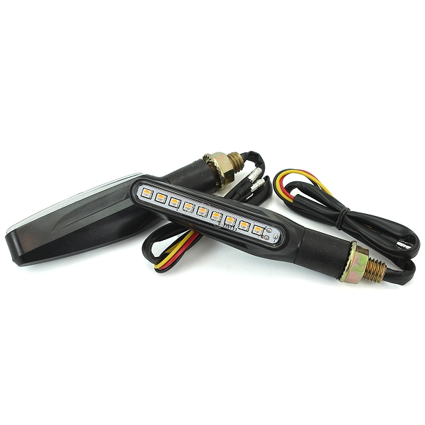 CLIGNOTANT HOMOLOGUE OPM UTAH SEQUENTIEL INDICATEUR PROGRESSIF A LEDS + FEU DE FREINAGE  (LA PAIRE)