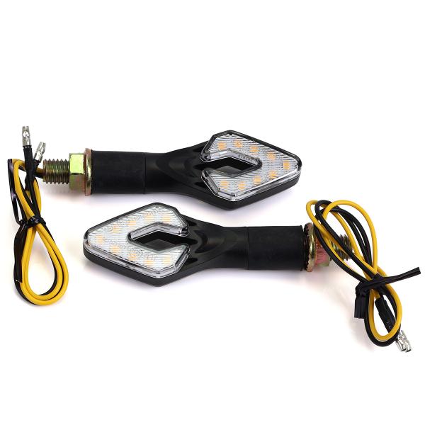 CLIGNOTANT HOMOLOGUE RB MAX CORVUS SEQUENTIEL INDICATEUR PROGRESSIF A LEDS NOIR (LA PAIRE)