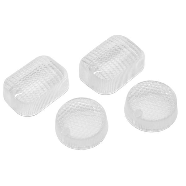 CABOCHON CLIGNOTANT TNT TRANSPARENT ADAPT. MALAGUTI F12 (BLISTER DE 4) *