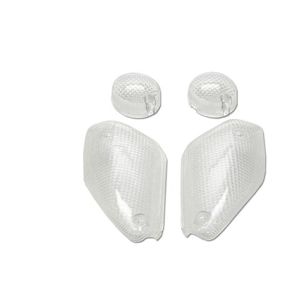 CABOCHON CLIGNOTANT TNT TRANSPARENT ADAPT. MBK NITRO / YAMAHA AEROX 1997-2012 (BLISTER DE 4) *