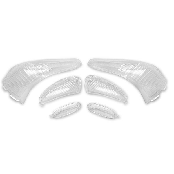 CABOCHON CLIGNOTANT TNT TRANSPARENT ADAPT. GILERA RUNNER (BLISTER DE 6) *