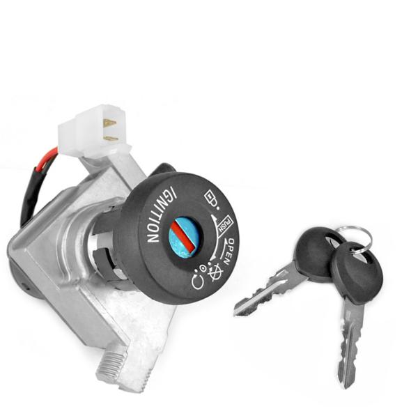 CONTACTEUR A CLE SCOOTER ADAPT. MBK OVETTO 2008-2018 / YAMAHA NEOS 2008-2018 2T ( 2 FILS )