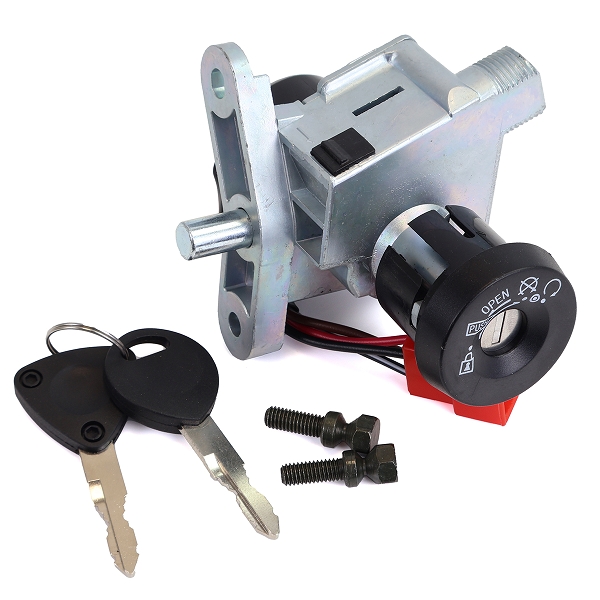 CONTACTEUR A CLE SCOOTER ADAPT. MBK 50 OVETTO 4T 2008>. NITRO 2T + 4T 2013> / YAMAHA 50 NEOS 4T 2008>. AEROX 2T + 4T 2013 > (OEM: 1PH-H2501-00) ( 4 FILS )