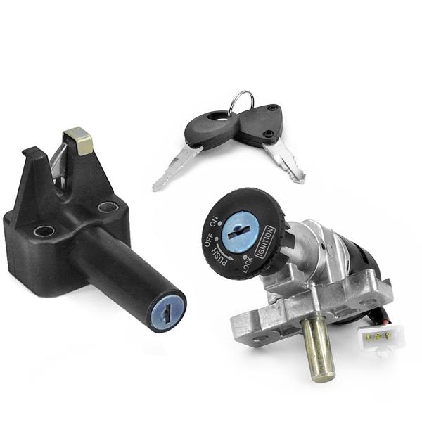 CONTACTEUR A CLE SCOOTER ADAPT. MBK BOOSTER 2003 / STUNT 2004-2016 / YAMAHA BWS 2003 / SLIDER 2004-2016 > (3 FILS) ( OEM : 5XW-H2021-00 / 1S0-H2021-00 )