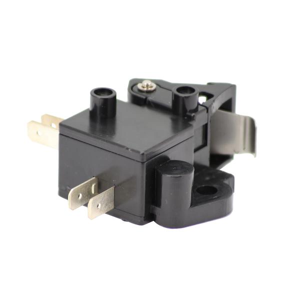 CONTACTEUR DE STOP FREIN ADAPT. HONDA 125-300 SH 2007-2016 /. 125 PANTHEON 1998-2007 / 250 FORZA 2005-2012 / 300 FORZA 2013-2016 / 400-600 SILVERWING 2001>2010 GAUCHE ( OEM : 35340-KFG-003 )