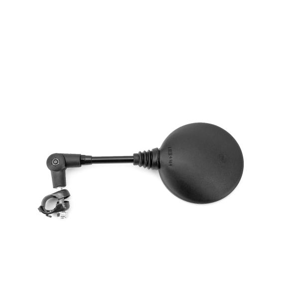 RETROVISEUR ADAPTABLE UNIVERSEL TNT DROIT / GAUCHE INCLINABLE + REVERSIBLE Ø108 M8 / 125 (BETA 50 RR 2005>) NOIR
