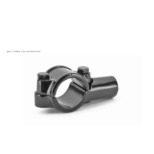 COLLIER/COCOTTE SUPPORT DE RETROVISEUR M10/125 PAS A DROITE ALU NOIR