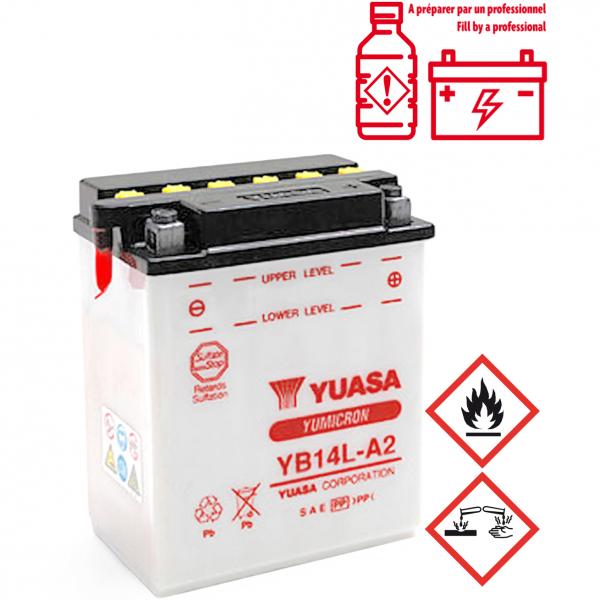 BATTERIE YUASA YB14L-A2 12V-14.7Ah