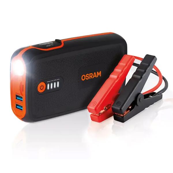 BOOSTER DE DEMARRAGE MOTO / MAXISCOOTER / VOITURE OSRAM BATTERY START 300 (12V. 13000 mAh)