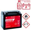 BATTERIA YUASA STR12-BS 12V-10.5Ah CON ACID PACK, PIAGGIO 125 BEVERLY, LIBERTY, X7, X9, X-EVO, 300 BEVERLY, X7 / APRILIA 300 SR-MAX, 400-500 ATLANTIC, 1000 RSV, TUONO, 750 SHIVER / GILERA 125-300 NEXU