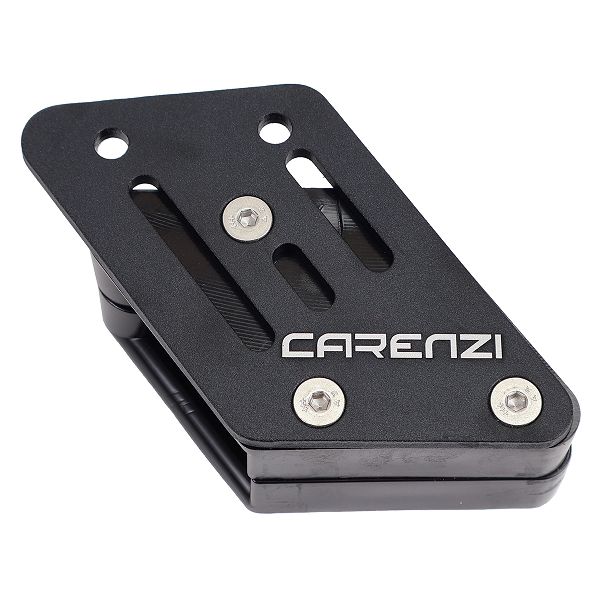 GUIDE CHAINE CARENZI ADAPT. DERBI SENDA 00-> / RX / SX 06> / SMT / RCR 10-> BLACK
