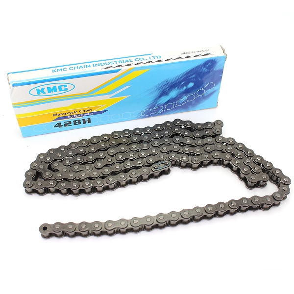 CHAINE MOTO / MECABOITE RENFORCEE KMC 428 130 MAILLONS