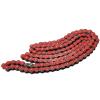 CHAINE RENFORCEE MOTO / MECABOITE CHOHO 420 134 MAILLONS  ROUGE