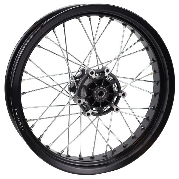 JANTE ARRIERE  ADAPT. RIEJU MRT PRO 50CC ( 3.50 x17 ) NOIR