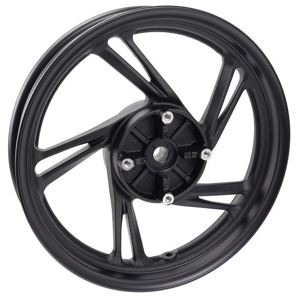 JANTE ARRIERE ADAPT HONDA SH 125-150CC 2017-2025 (OEM : 42650-K0R-V10ZA) NOIRE