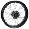 JANTE ARRIERE  ADAPT. RIEJU MRT PRO 50CC ( 3.50 x17 ) NOIR