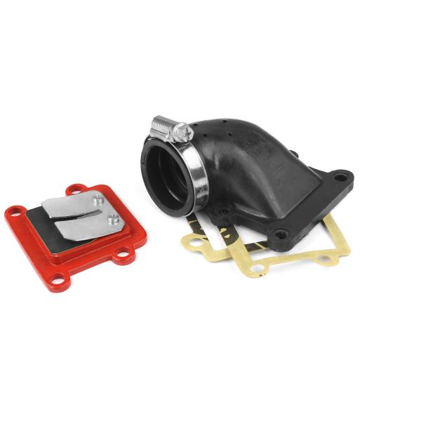 ADMISSION COMPLETE MVT ADAPT. MBK BOOSTER / YAMAHA BWS /SLIDER Ø28-30 MINARELLI VERTICAL  (PIPE/CLAPET/MANCHON) (CL 80)