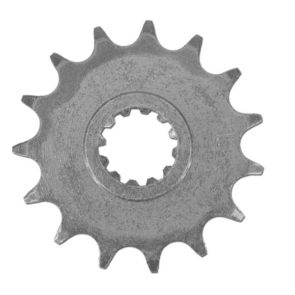 PIGNON SORTIE BOITE MOTO TNT ADAPT. AM6 / MBK / YAMAHA / PEUGEOT XP6 /   RIEJU / BETA / RIEJU / SHERCO ( 15 DENTS 428  )