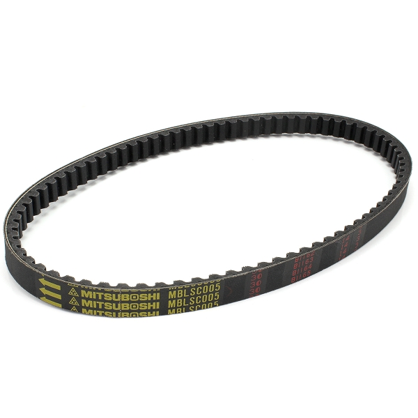 COURROIE SCOOTER MITSUBOSHI ADAPT. PIAGGIO TYPHOON NEW MODEL 2010-2020 / 50 LIBERTY 2T 1997-2008 / LIBERTY 4T 2000-2013 / LIBERTY I GET 2021 / FLY 2T 2005> / APRILIA 50 SCARABEO 4T> / SUZUKI 50 KATANA