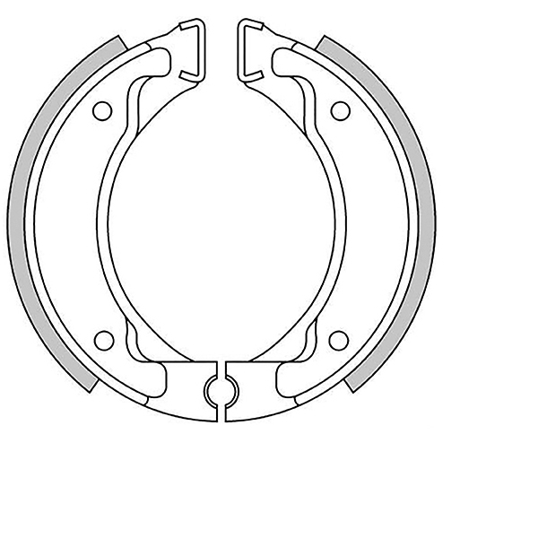 MACHOIRE DE FREIN ARRIERE BRENTA ADAPT. MBK BOOSTER SPIRIT / NEXT / OVETTO / STUNT / MACH G / YAMAHA BWS / NEOS / SLIDER / CPI / KEEWAY /  JOG / ROCKET (Ø110X25)  (OEM : 5WWF530K0000) BR0304
