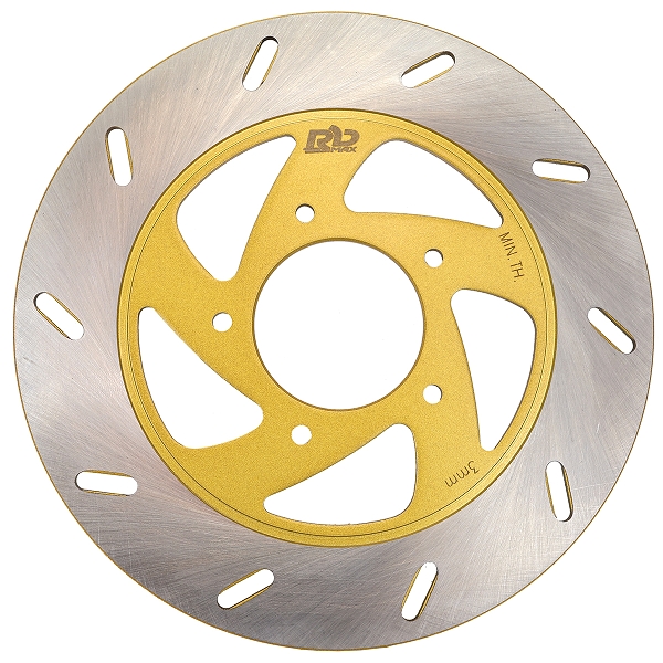 DISQUE FREIN SCOOTER RB MAX ADAPT. GILERA RUNNER 50-125CC / NRG MC3 / APRILIA SR  Ø220mm (OEM : 561714 - 853058)
