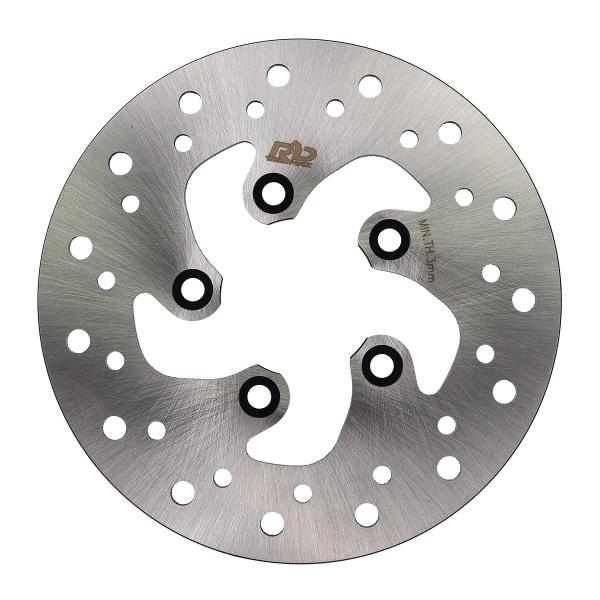 DISQUE DE FREIN ARRIERE  SCOOTER RB MAX ADAPT. PEUGEOT SPEEDFIGHT / DJANGO 50-125CC  Ø196mm