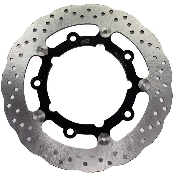 DISQUE DE FREIN ARRIERE MAXISCOOTER RB MAX WAVE ADAPT. YAMAHA TMAX 530-560CC 2013-2024 Ø282mm (OEM : 59C-2582W-0000)