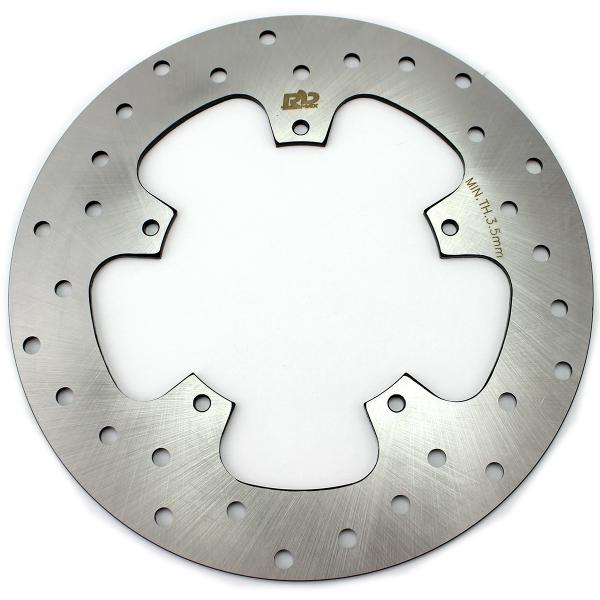 DISQUE DE FREIN AVANT MAXISCOOTER RB MAX ADAPT. PIAGGIO XEVO 125 2007-2016 / BEVERLY 125 2005-2010 / CANARBY  125 / 250 / 300 / 500cc  Ø260mm (OEM : 56397R)