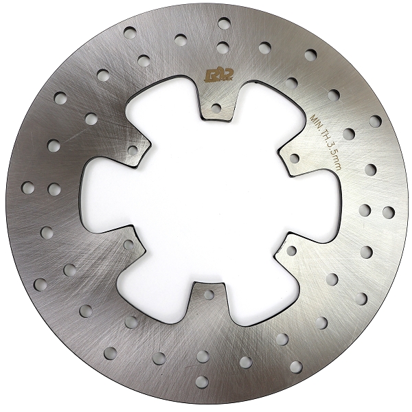 DISQUE DE FREIN AVANT MAXISCOOTER RB MAX ADAPT. PIAGGIO MP3 300 - 500CC 2014-2020  Ø258mm  (OEM : 1C000681)