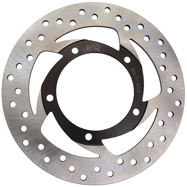 DISQUE DE FREIN ARRIERE MAXISCOOTER RB MAX ADAPT. PIAGGIO MEDLEY 125 2016-2017 / BEVERLY 350 2011-2017 Ø240mm  (OEM : 667032)